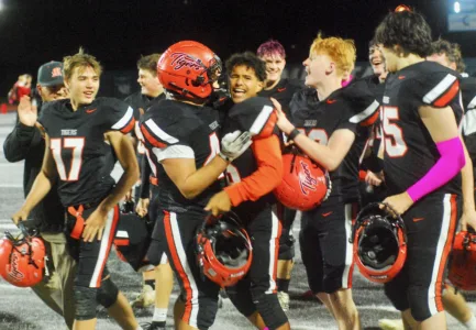 'Finally': Tigers rout Big Blacks for 1st win of season